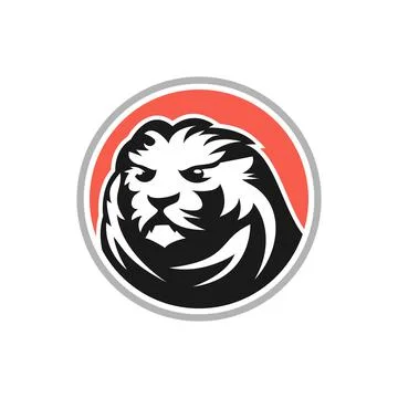 Lion head Stock Illustration