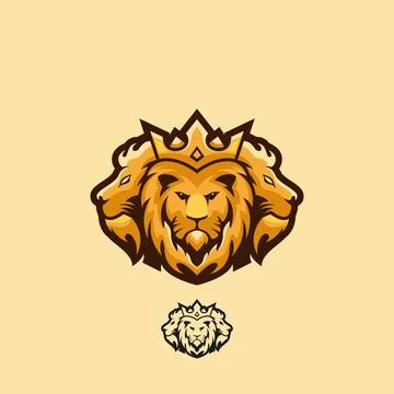 Lion head Stock Illustration