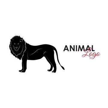 Lion icon logo symbol vector illustration Stock Illustration