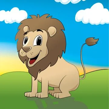 Lion Illustrazione stock