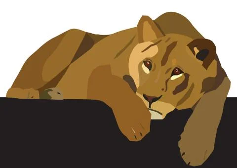 Lion Stock Illustration