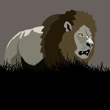 Lion Stock Illustration