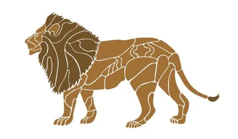 The Lion Stock Illustration