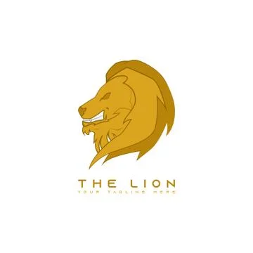 THE LION Stock Illustration