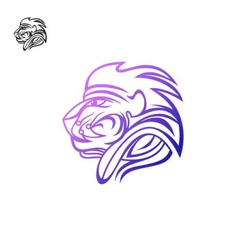 LION Stock Illustration