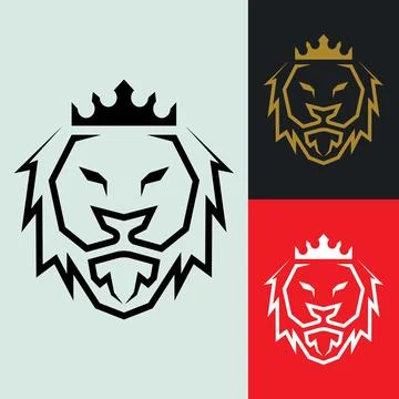 Lion king vector graphic design 스톡 일러스트