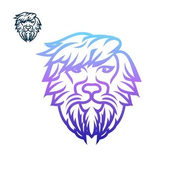 Lion logo Stock Illustration