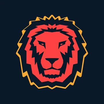 Lion logo Stock Illustration