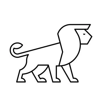 Lion Logo Stock Illustration