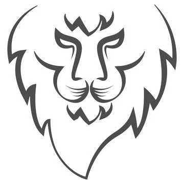 Lion logo vector illustration design Stock Illustration