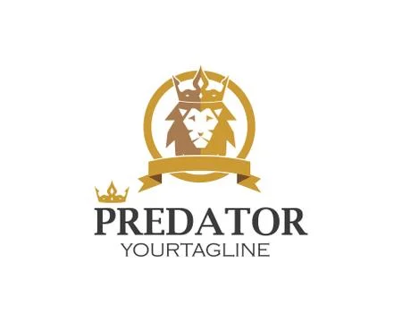 Lion logo vector illustration Stock Illustration
