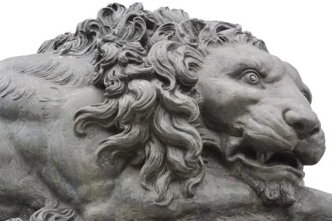 Lion monument Stock Photos