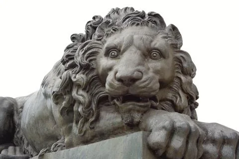 Lion monument Stock Photos