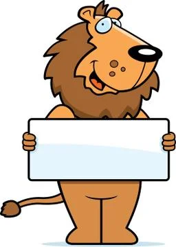 Lion Sign Stock Illustration