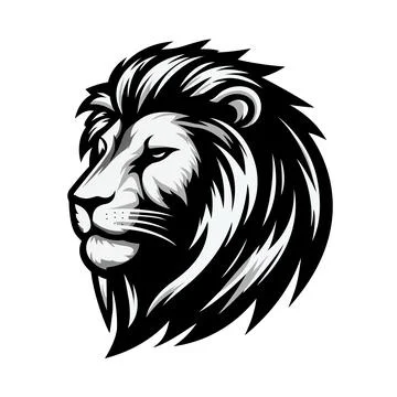 Lion Silhouette Vector Stock Illustration