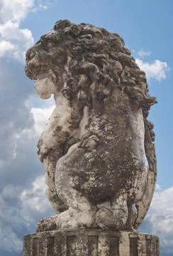 Lion statue Stock Photos