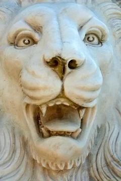 Lion statue Stock Photos