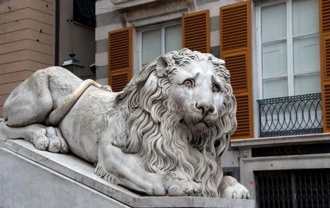 Lion statue Stock Photos
