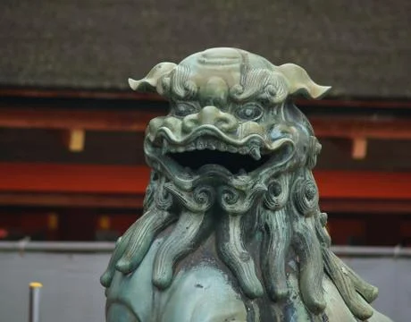 Lion statue Stock Photos