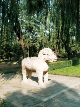 Lion statue Stock Photos