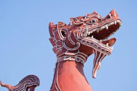 Lion statue Stock Photos