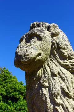 Lion statue Stock Photos