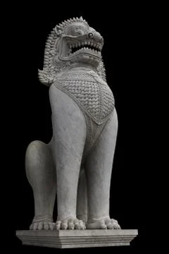 Lion statue Stock Photos