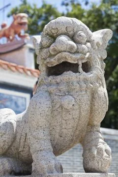 Lion statue Foto stock
