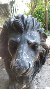 Lion Statue 库存照片