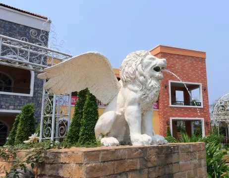 Lion statue Stock Photos