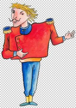 Lion tamer Stock Illustration