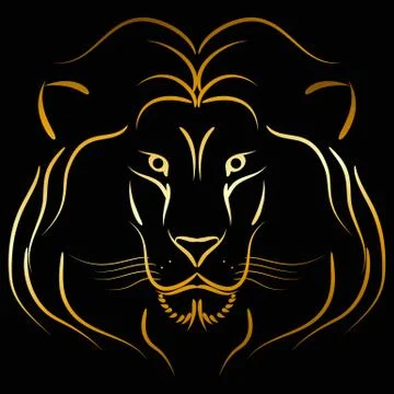 Lion Vector Stock Illustration