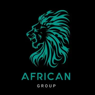 Lion vector logo Stock Illustration