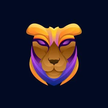 Lioness Stock Illustration