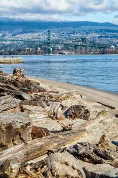 Lions gate bridge Stock Photos