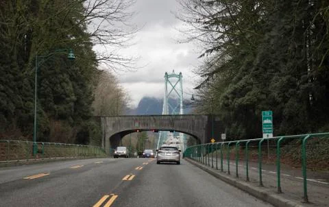 Lions Gate Bridge Stock Photos