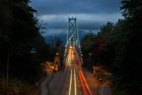 Lions Gate Bridge Foto stock