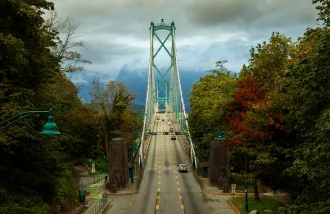 Lions Gate Bridge Foto stock