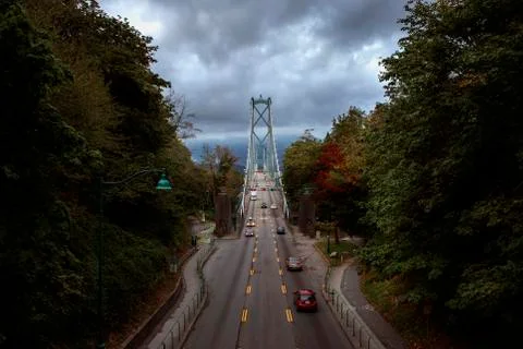 Lions Gate Bridge Stock Photos