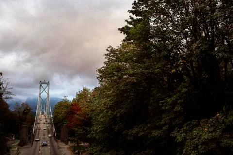 Lions Gate Bridge Stock Photos