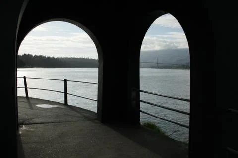 Lions Gate Bridge Stock Photos