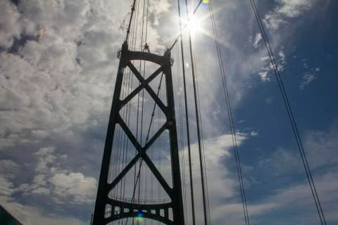 Lions Gate Bridge Stock Photos