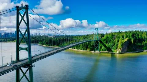 Lions Gate Bridge Stock Photos