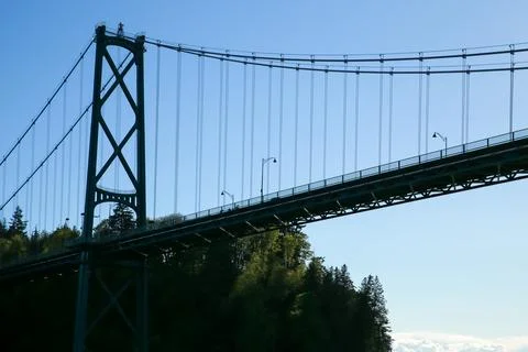 Lions Gate Bridge Stock Photos