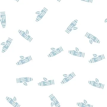Lip balm glyph vector seamless pattern Stock Illustration