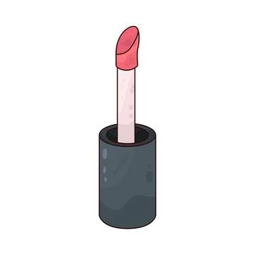 Lip Gloss Applicator illustration Stock Illustration
