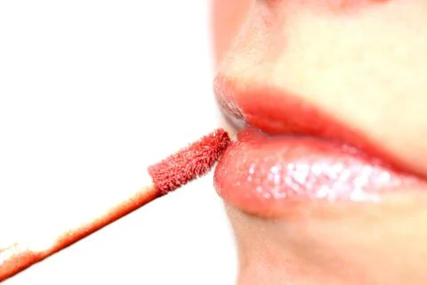 Lip gloss Stock Photos