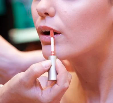 Lip gloss Stock Photos