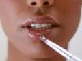 Lip gloss. SD. Footage