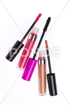 Lip gloss set Stock Photos